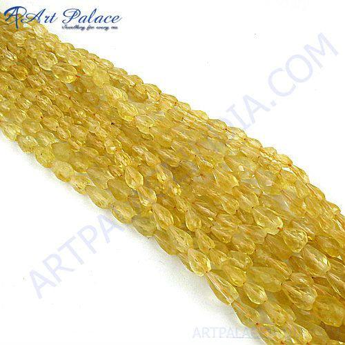 Beautiful Unique Citrine Gemstone Loose Beads showcasing their warm golden hue and natural beauty, perfect for jewelry making.