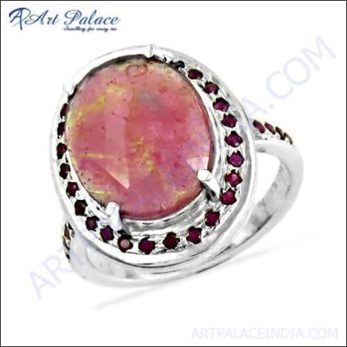 Delicate Antique Ruby Gemstone Silver Engagement Ring featuring a vibrant ruby set in 925 sterling silver with intricate antique design.