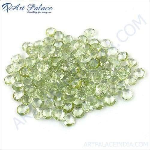 Exceptional Green Amethyst Briolette Cut Drops showcasing vibrant green color and brilliant sparkle, perfect for jewelry making.