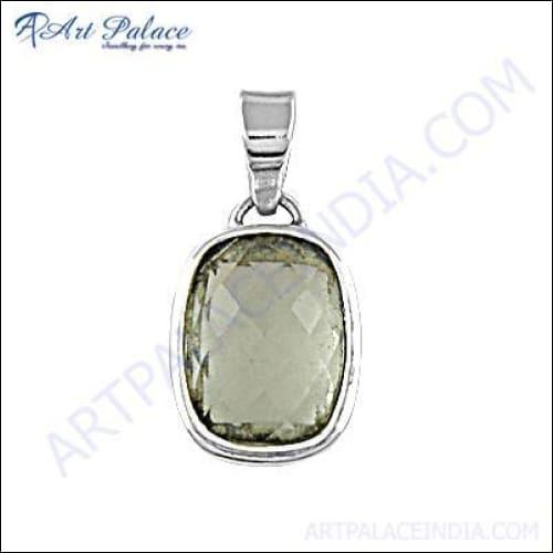 Exclusive Crystal Gemstone Silver Pendant showcasing intricate design and vibrant gemstones, perfect for elegant jewelry lovers.