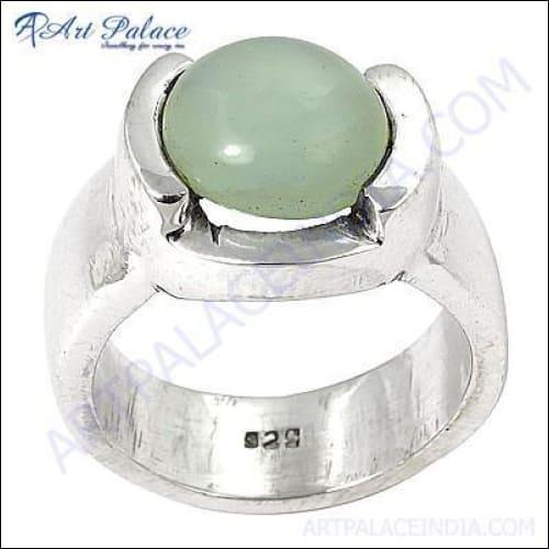 Handcrafted aquamarine gemstone silver ring showcasing unique artisan design and elegant craftsmanship.