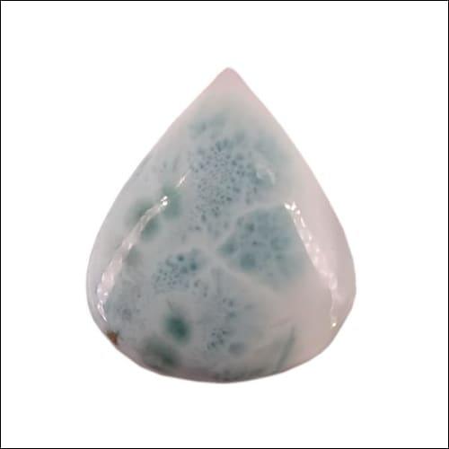 Handmade Dynamic Larimar Stone Pear Shaped Gemstones showcasing exquisite craftsmanship and unique designs.