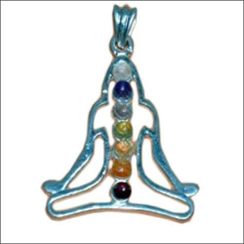 Healing Power Chakra Pendant featuring multistone design, symbolizing energy and spiritual balance.