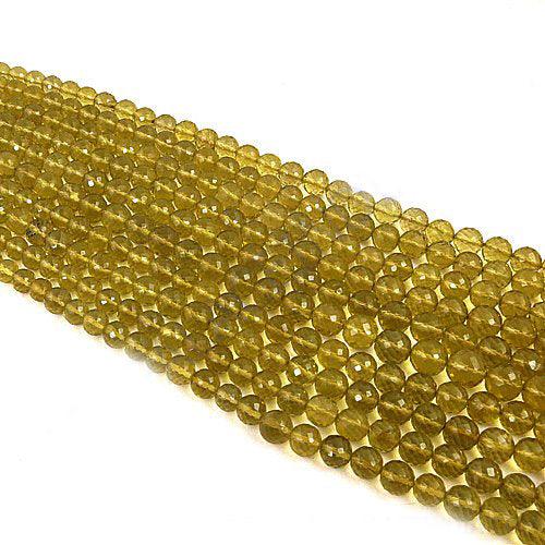 Natural Loose Beads Strands made of Bear Quartz, showcasing their elegant and captivating design for jewelry making.