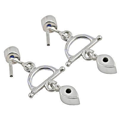 New Antique Design Silver Earrings featuring a simple yet elegant design, perfect for any occasion.