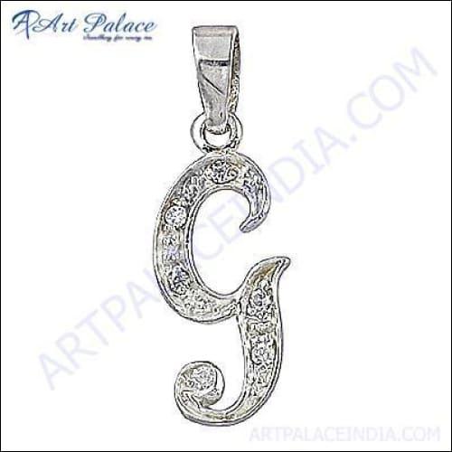 Newest Multi Cubic Zirconia Silver Pendant Jewelry showcasing sparkling stones set in elegant silver design.