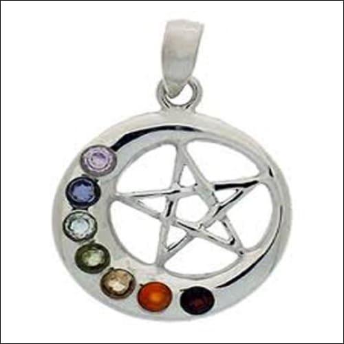 A stunning multi-gemstone pendant crafted from 925 silver, featuring vibrant gemstones in an elegant design, perfect for party wear.