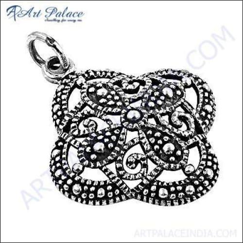 Stunning New Ethnic Designer Silver Pendant showcasing intricate ethnic designs and high-quality craftsmanship.