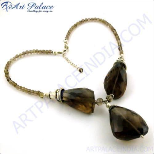 Stylish 925 Sterling Silver Gemstone Necklace showcasing intricate design and vibrant gemstones, perfect for elegant occasions.