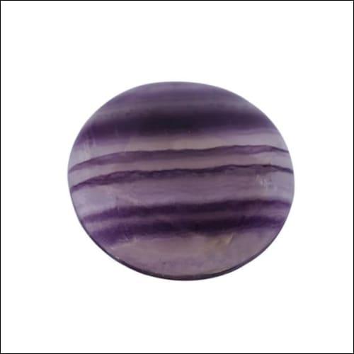 Stylish Fluorite Stone showcasing vibrant colors and exquisite clarity, hand-finished for a flawless appearance.