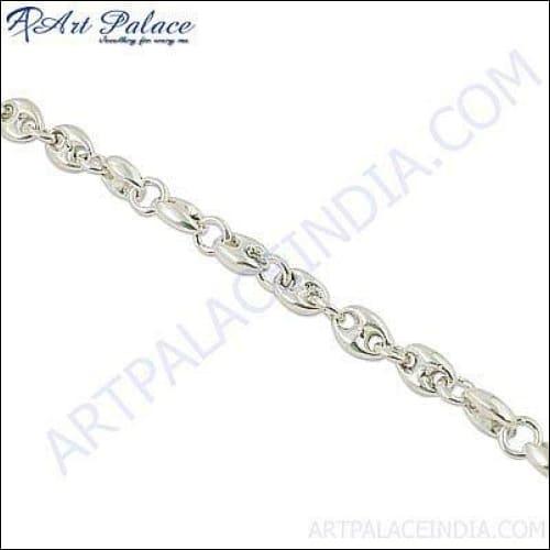 Stylish silver charm bracelet featuring intricate designs and adjustable fit, perfect for fashion enthusiasts.