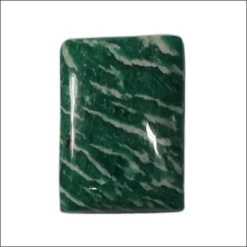 Superb Handmade Amazonite Stone in square shape, showcasing its calming blue-green hues and unique craftsmanship.