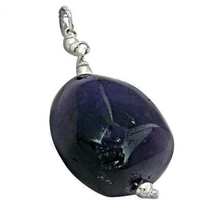Superior Amethyst Gemstone 925 Silver Pendant showcasing a vibrant purple amethyst set in elegant silver design.