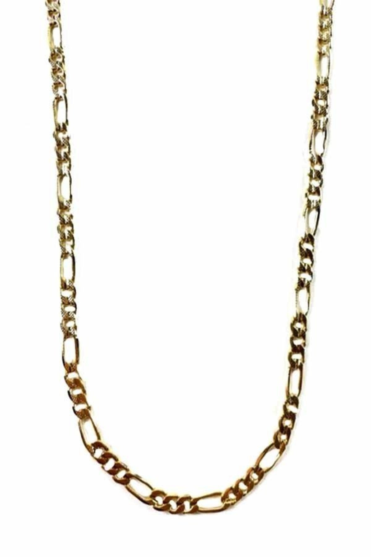 A stylish Textured Franco Chain Necklace with a double gold plated finish, featuring a lobster claw clasp and measuring 24 inches in length.