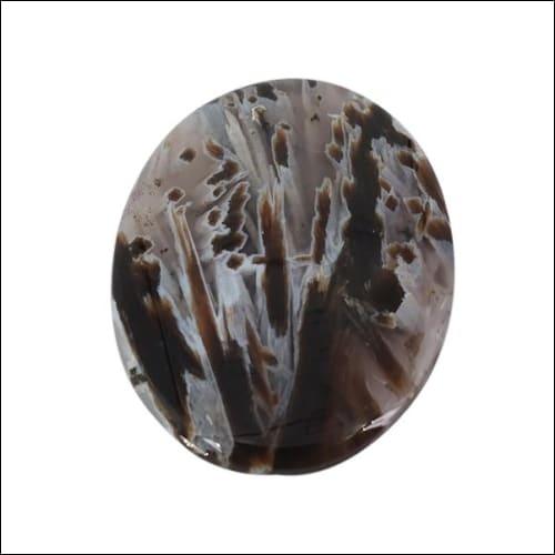 A collection of Unique Healing Turkish Stick Agate Stones, showcasing their round shape and intricate natural patterns.