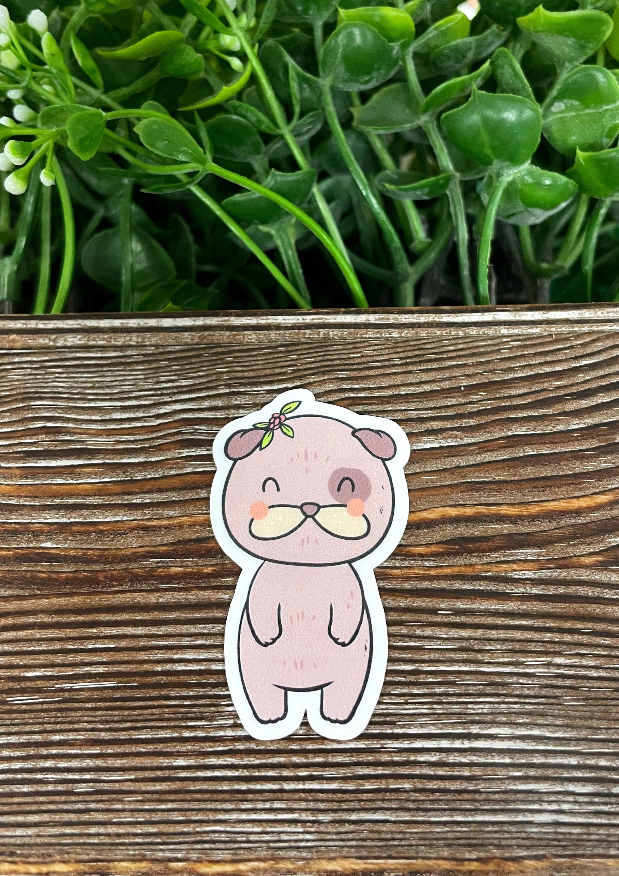 A collection of cute animal stickers featuring vibrant colors and fun designs, displayed on a smooth surface.