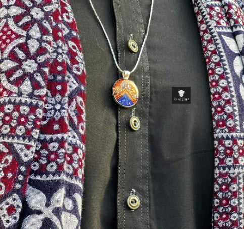 Unisex King Pendant Classic 6 featuring a heart design symbolizing love and self-acceptance, crafted with high-quality materials.