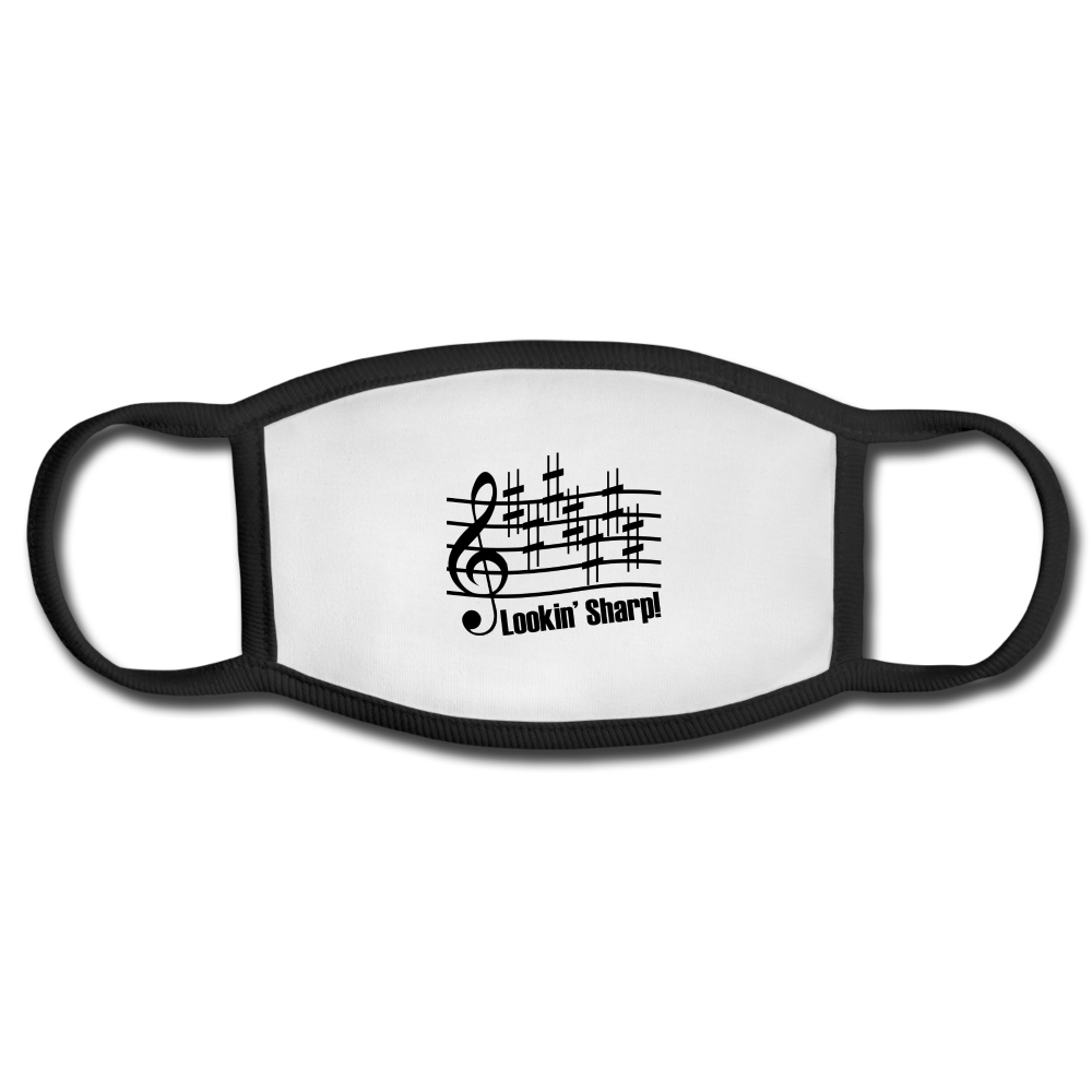 Stylish Music Face Mask made from breathable cotton, featuring a unique design for comfortable all-day wear.