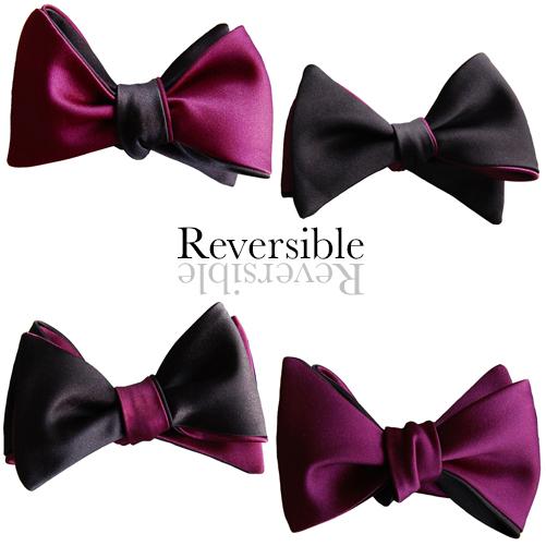 A stylish Purple and Black Butterfly Bow Tie, showcasing its elegant design and unique shape, perfect for formal events.
