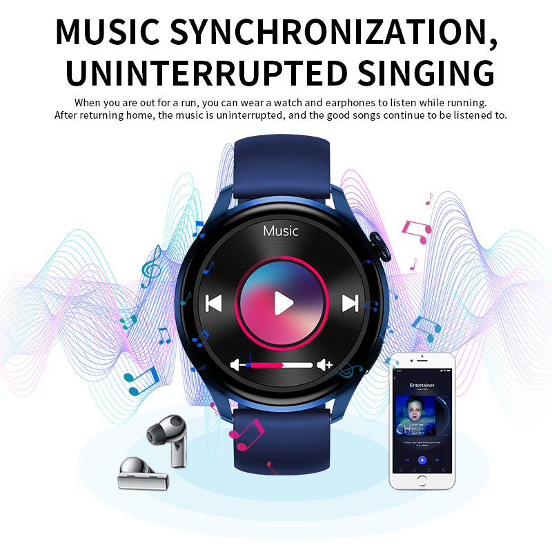 Bluetooth Call Heart Rate Smart Pedometer Sports Watch with a sleek zinc alloy body and silicone strap, showcasing its modern design and features.