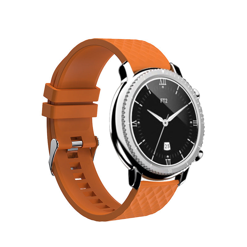 Heart Rate Watch with Rotatable Dial featuring a 1.28-inch display and stylish aluminum alloy design.