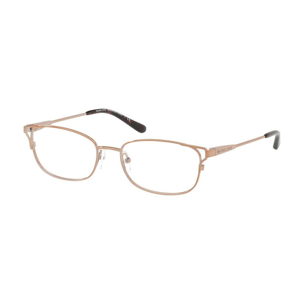 Michael Kors MK 3020-1083 San Vicente Sable Oval Women's Metal Eyeglasses featuring a stylish oval design in sable color.