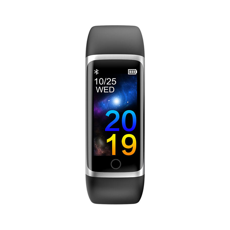 Pedometer Exercise Sleep Monitoring Smart Bracelet with a vibrant color screen and sleek design, showcasing its features and functionality.