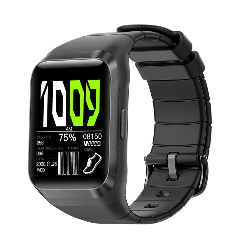 Smart Outdoor Watch with a 1.69-inch display, featuring a silicone wristband and available in multiple colors.