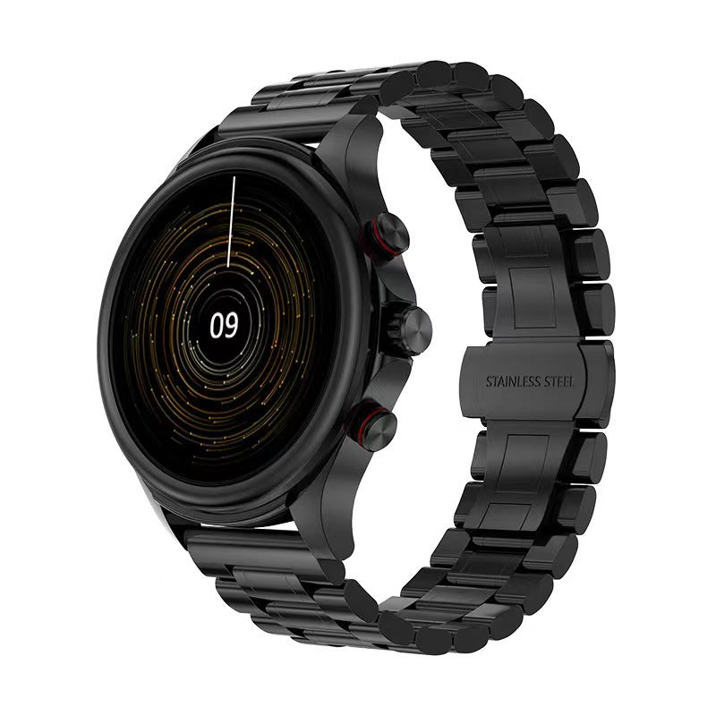 Smart Watch with heart rate, blood pressure, and oxygen monitoring features, showcasing a sleek alloy design and a vibrant 1.3-inch display.