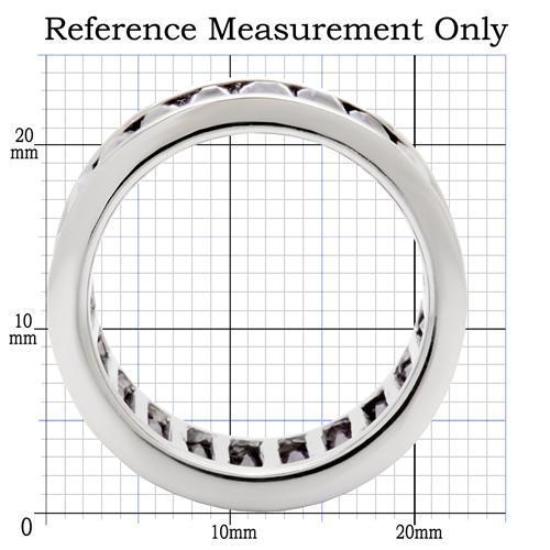 0W128 Rhodium Brass Ring featuring AAA Grade CZ in Amethyst, showcasing its elegant design and vibrant color.