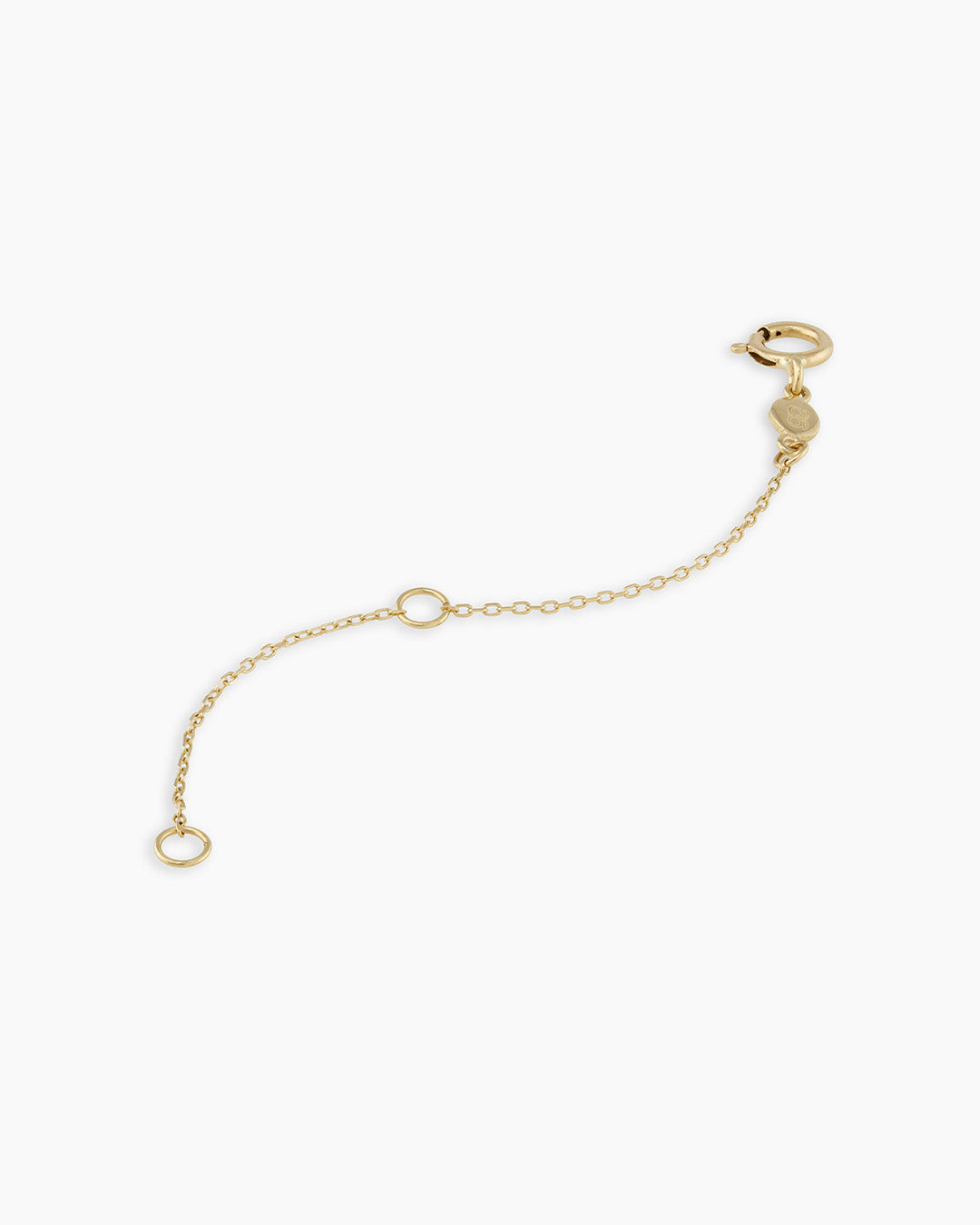 14k Gold Extender showcasing its elegant design and adjustable features.