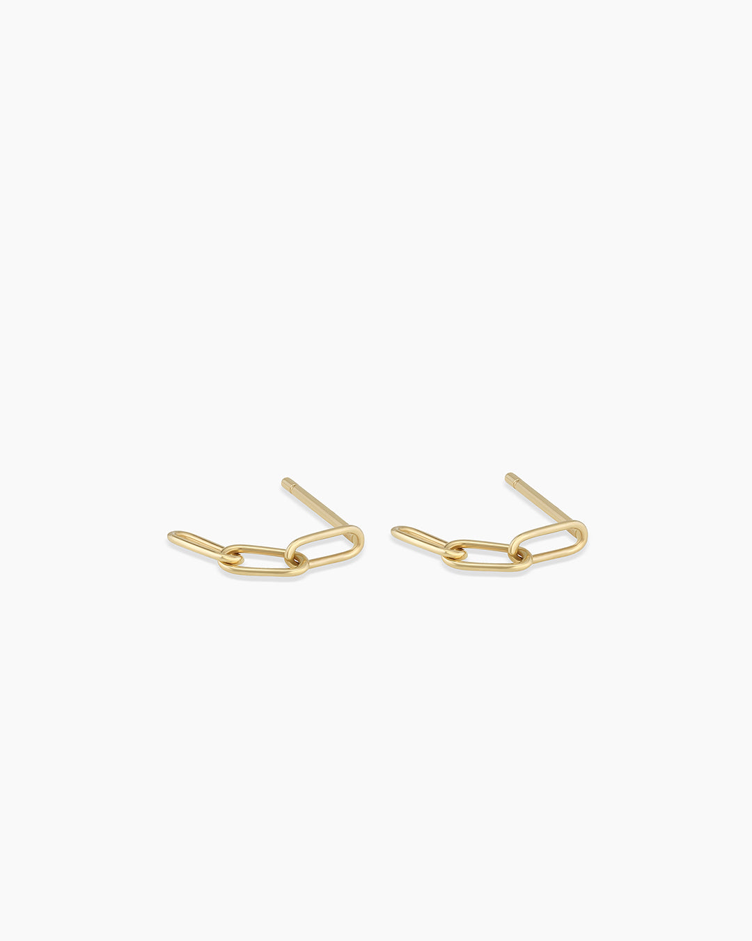 Elegant 14k Gold Parker Earrings showcasing a luxurious design, perfect for any occasion.