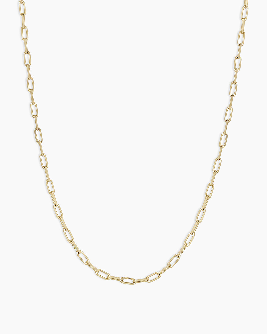 14k Gold Parker Micro Mini Necklace featuring a sleek design and adjustable chain, perfect for layering.