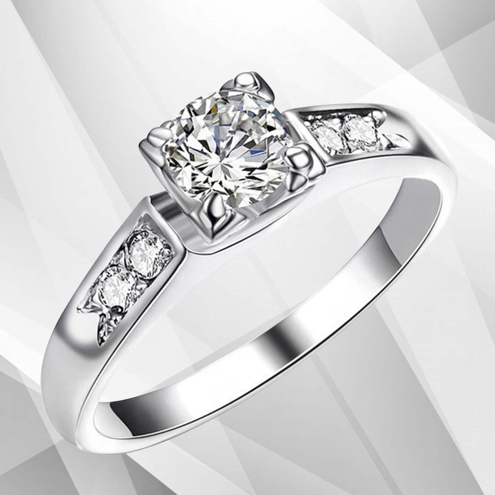 1.80Ct Princess-Cut Diamond Solitaire Engagement Ring in 18Ct White Gold, showcasing a brilliant diamond set in luxurious prong and channel settings.