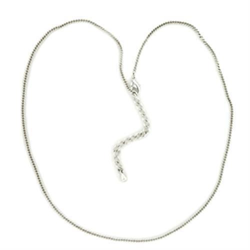 8X113 Silver Brass Chain, lightweight and elegant, perfect for custom jewelry without stones.
