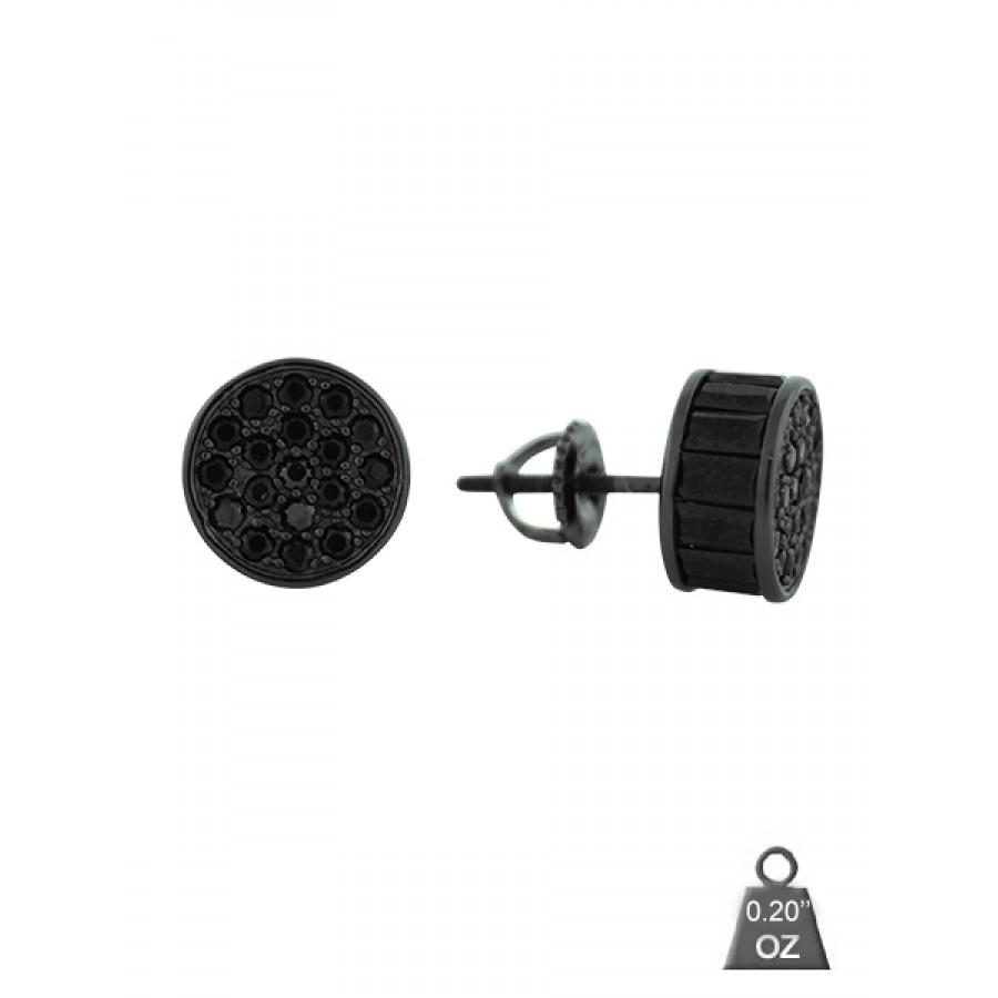 A pair of elegant 925 sterling silver earrings, showcasing a shiny finish and lightweight design, perfect for any occasion.