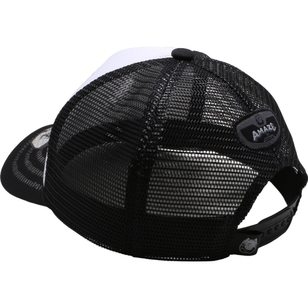 A pack of 6 AMAZE-IN Zodiac Leo Sponge Trucker hats in various colors, featuring a classic design with a curved visor and snapback closure.