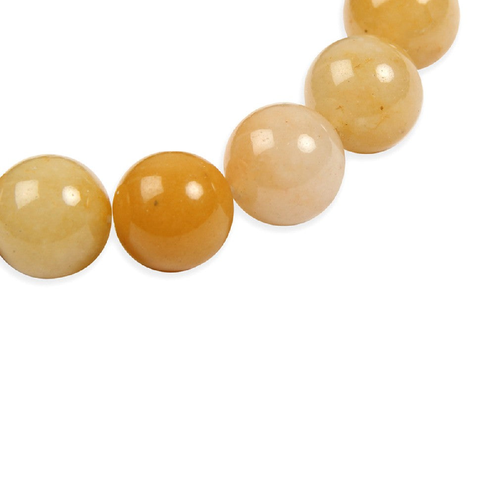 Black Beige Two Tone Natural Stone Unisex Bracelet showcasing a stylish design with natural stones in contrasting colors.