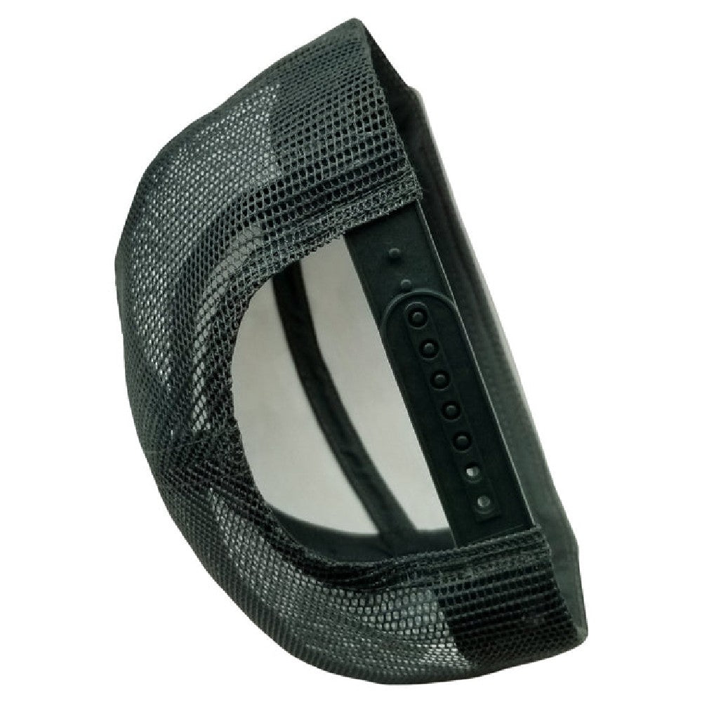 Pack of 6 Cambridge Shiny Camo Camper Mesh Trucker hats featuring a stylish camouflage design and flat visor.