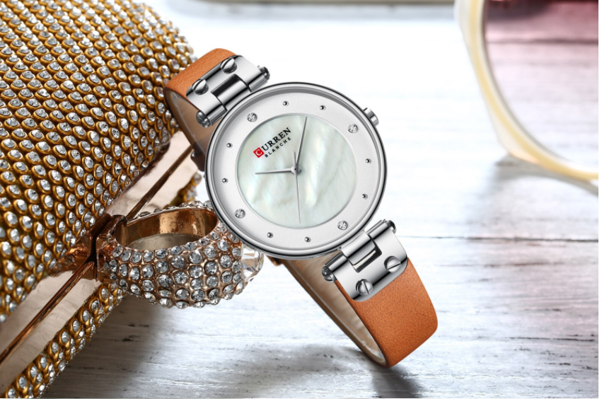 Celestial Curren Women's Watch model 5412912 featuring a classic design with a solid alloy construction and adjustable links.