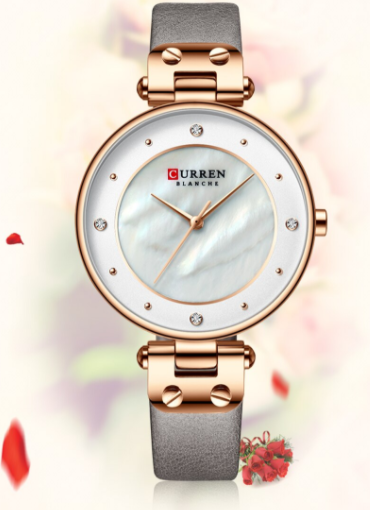 CELESTIAL CURREN Women's Watch featuring a classic design with a solid alloy construction and adjustable links.