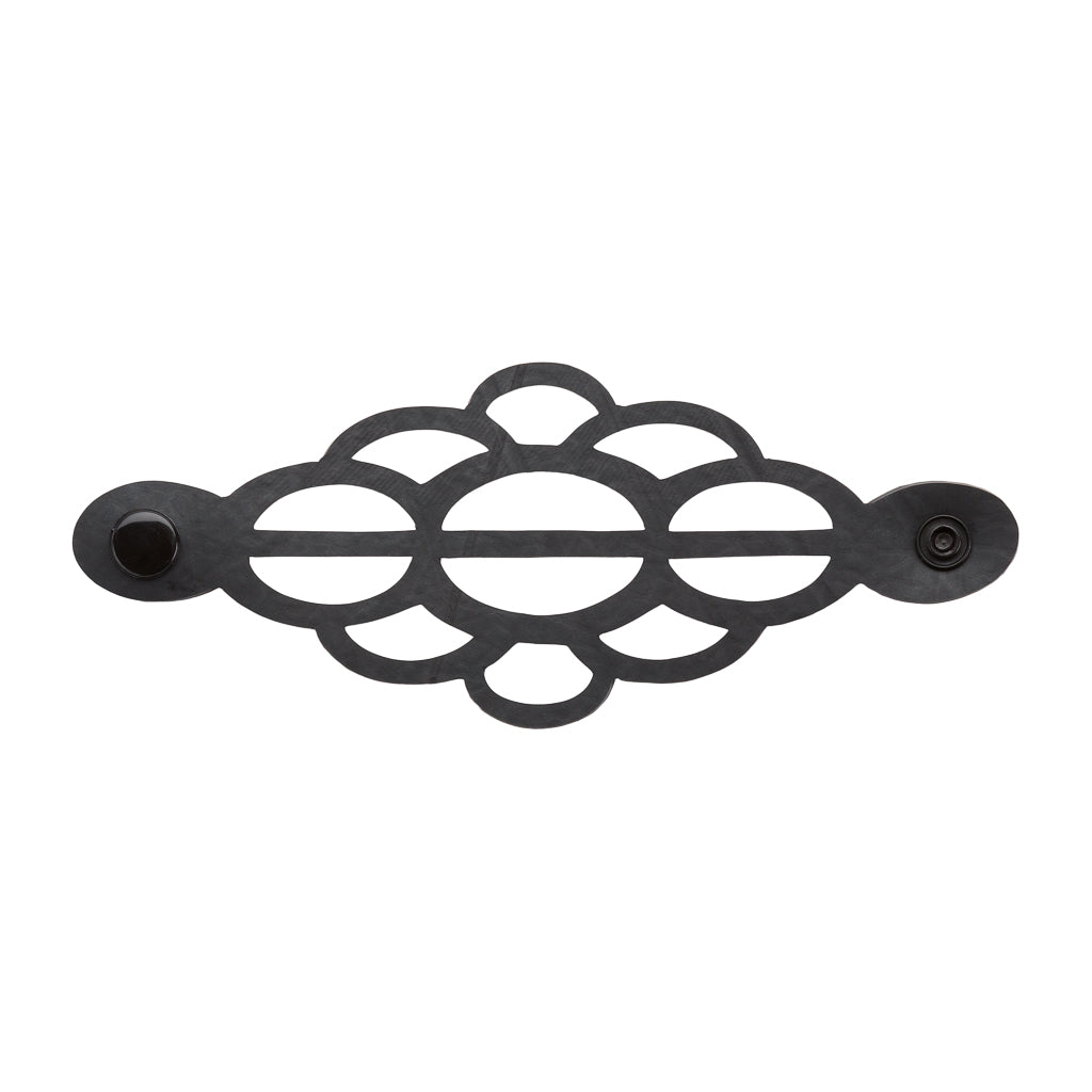 Cloud Recycled Rubber Bracelet showcasing unique textures and patterns, handcrafted from reclaimed rubber.