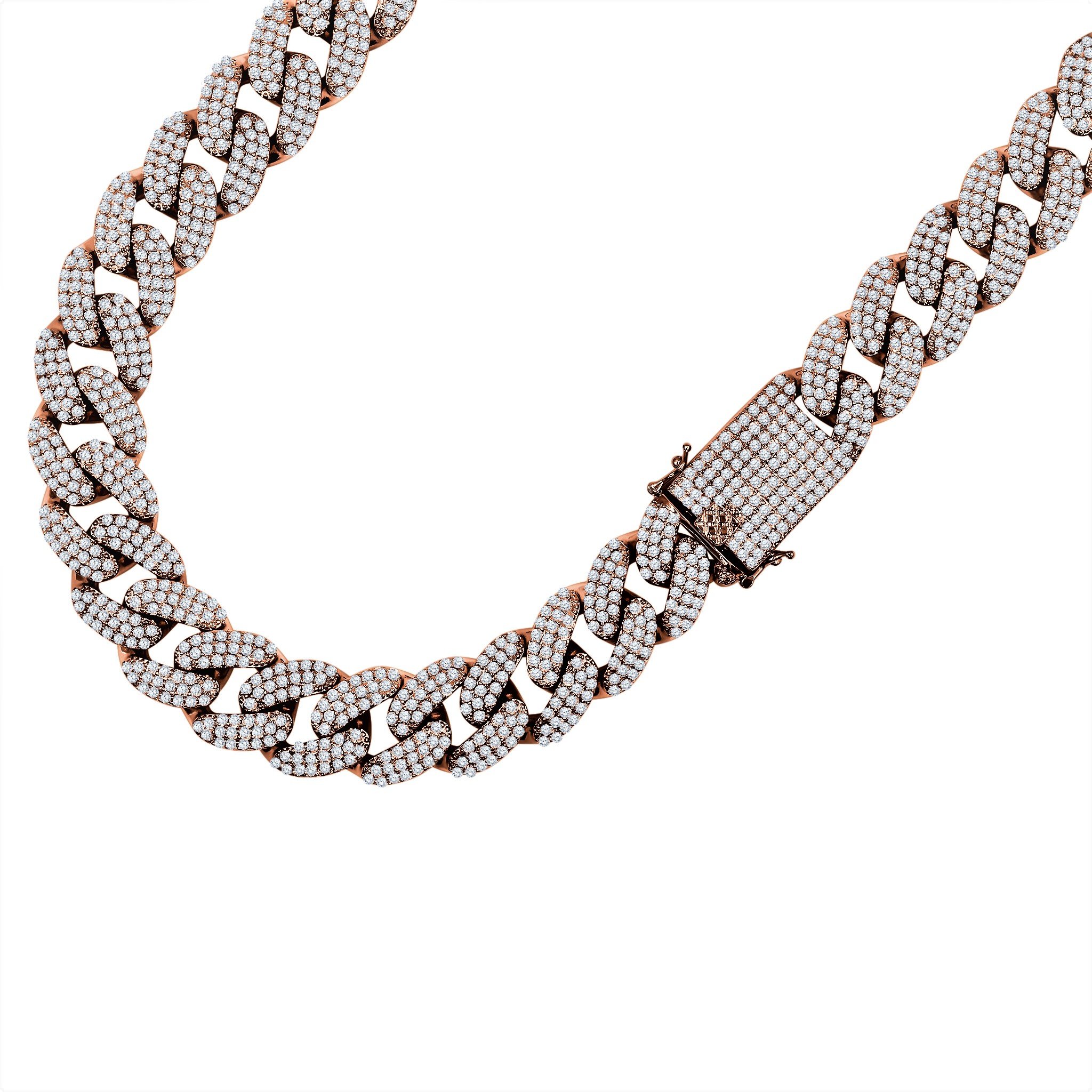 COLT 12 MM 925 Silver Cuban chain showcasing its elegant design and adjustable length, available in multiple colors.