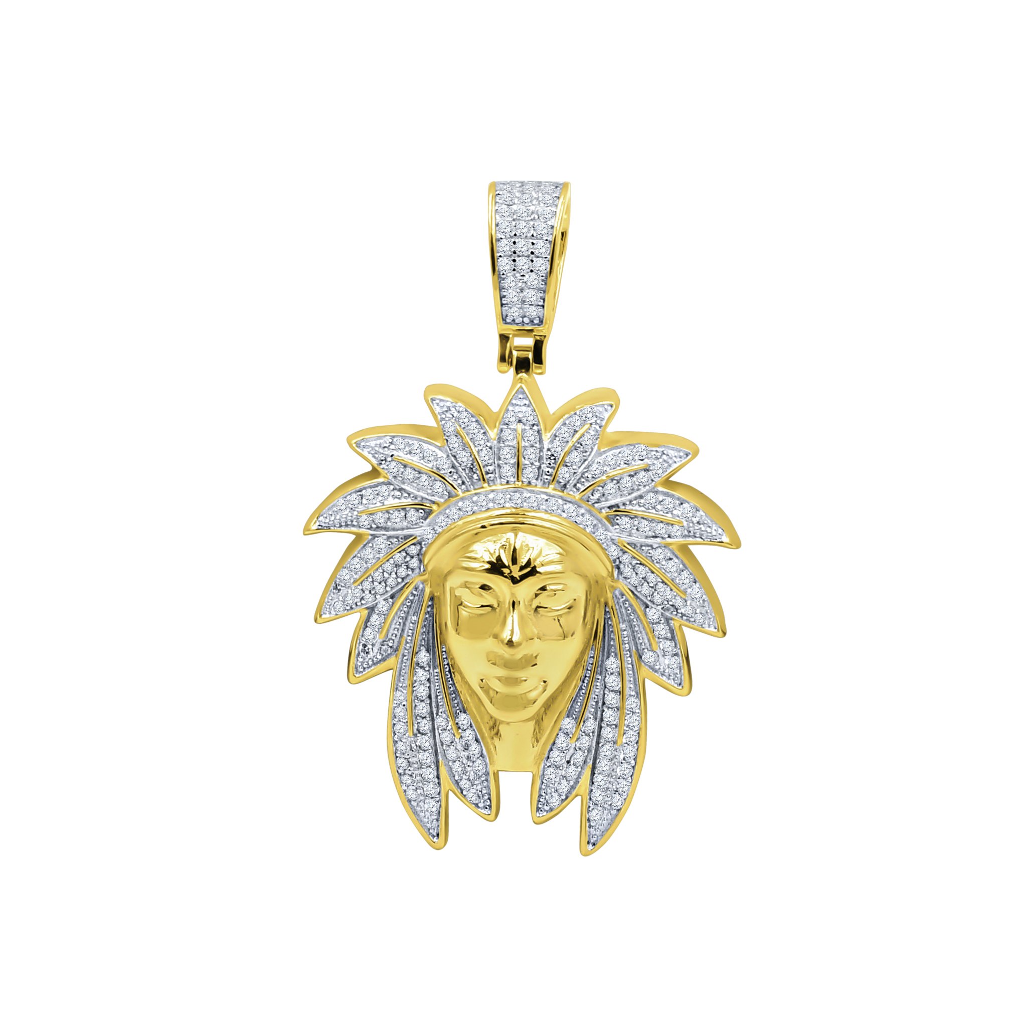 CORPORAL Silver Pendant featuring cubic zirconia stones, crafted from 925 sterling silver, showcasing elegance and charm.