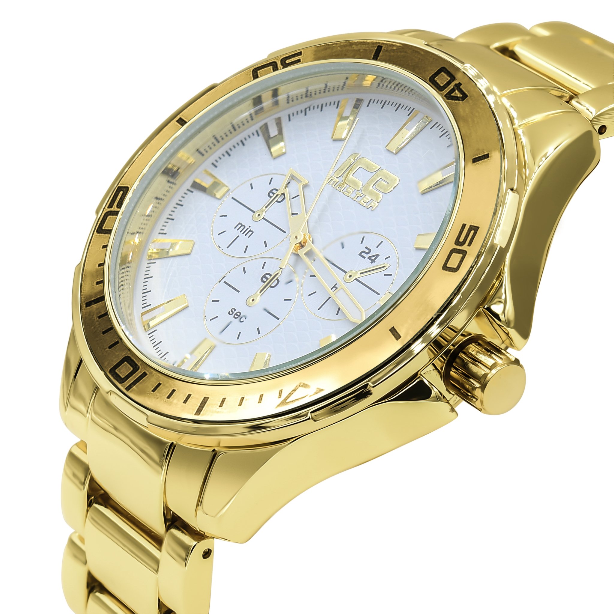 CURDIAL Classic Metal watch featuring a sporty bezel and unique hour indexes, showcasing luxury and ruggedness.