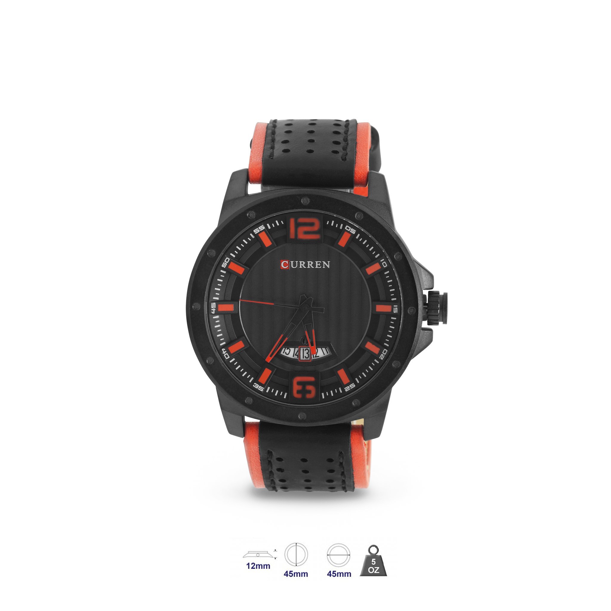 Curren Classic Leatherband 540943 watch featuring a stylish leather strap and elegant dial design.