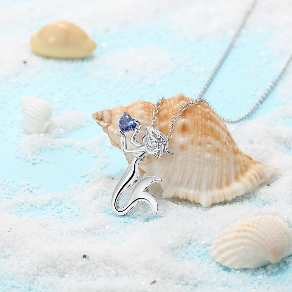 Custom Personalized Rhodium Plated Children's Necklace featuring a delicate design and customizable name plate.