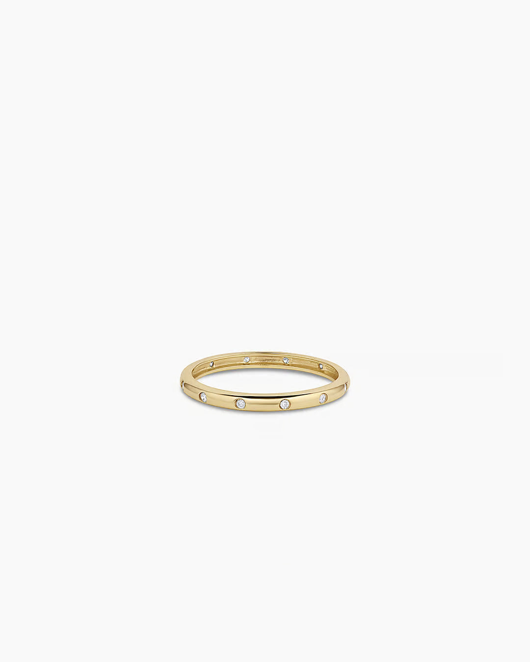 Diamond Lou Helium Ring featuring 12 lab-grown diamonds set in a sleek band, showcasing timeless elegance and modern design.