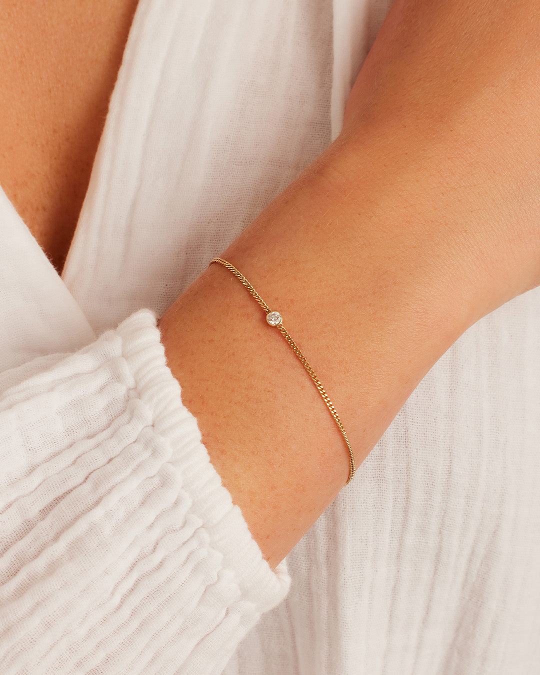 The Diamond Wilder Bracelet featuring stunning lab-grown diamonds, elegantly designed for sophistication and luxury.