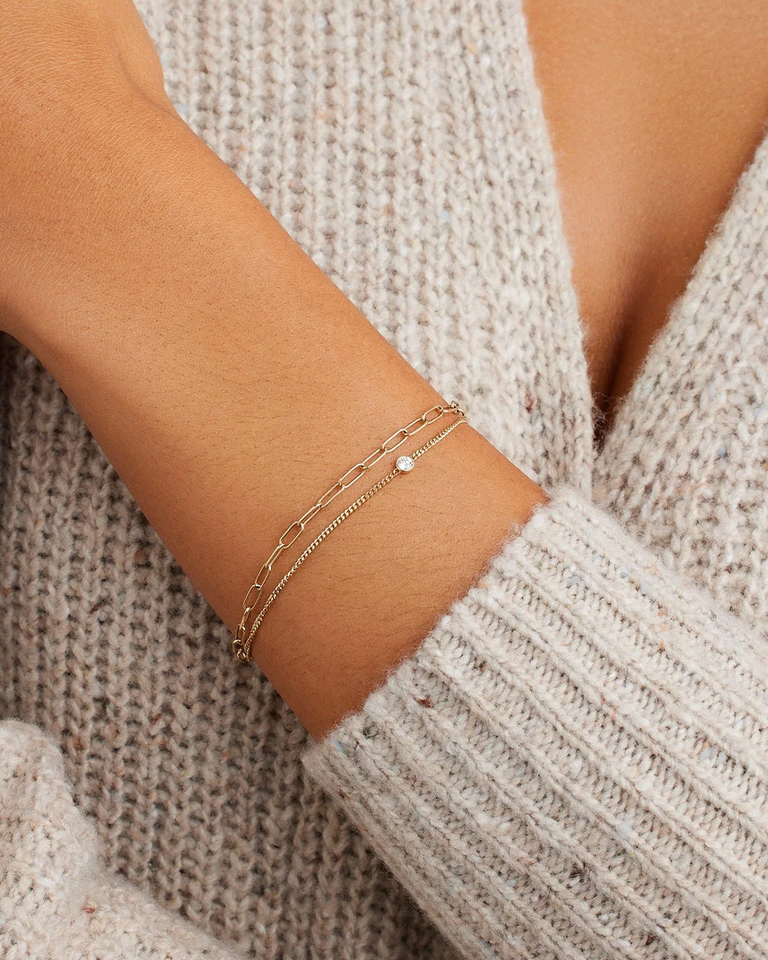 The Diamond Wilder Bracelet featuring stunning lab-grown diamonds, elegantly designed for sophistication and luxury.